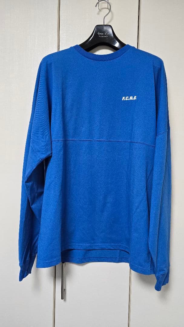 超美品24aw FCRB L/S BAGGY TEE L 2526シャツパーカー