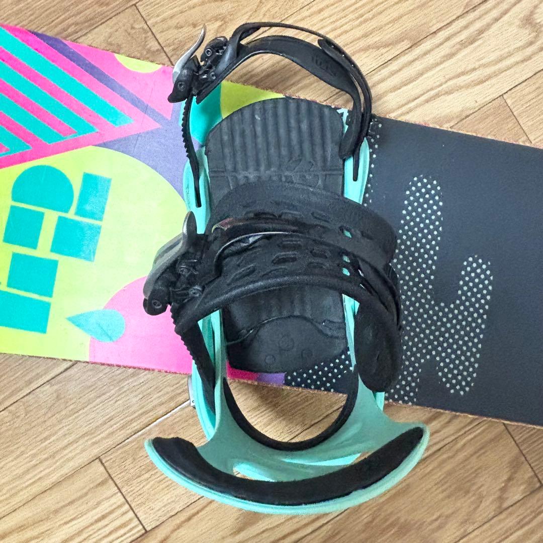 スノーボードセットK2 VOOM FLUX GS ビンディング