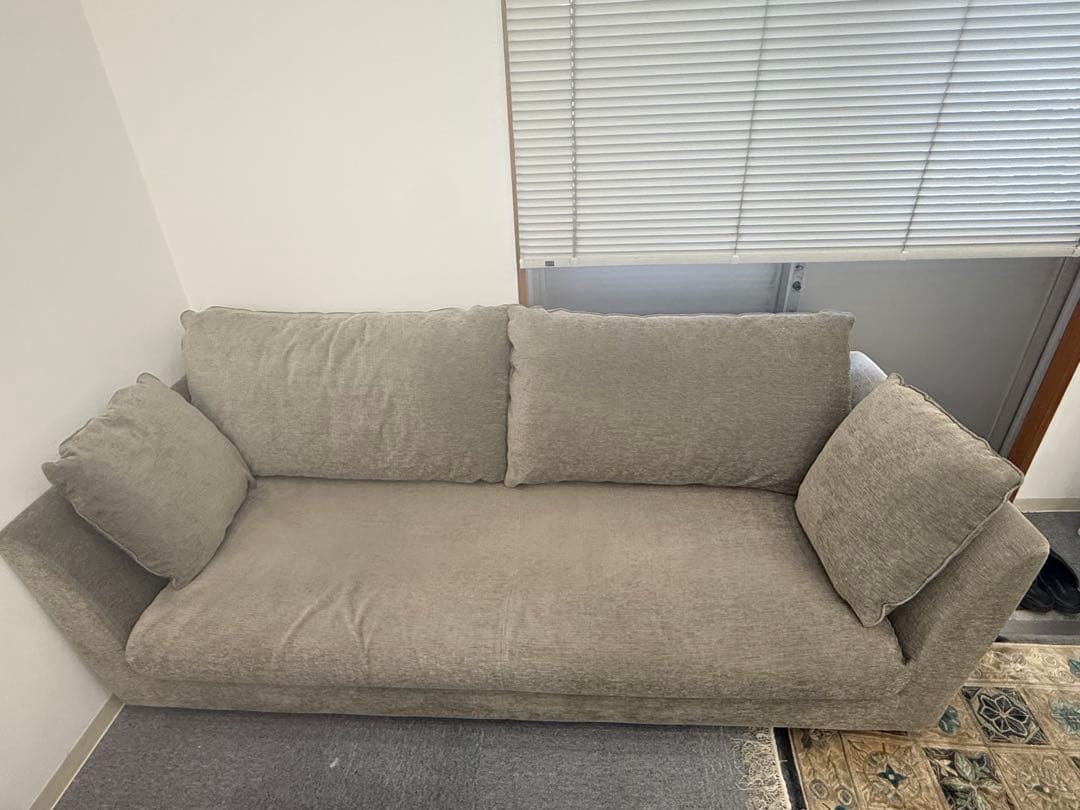 アルフレックス　A•SOFAグレージュ2-3人掛けソファ モダンデザイン
