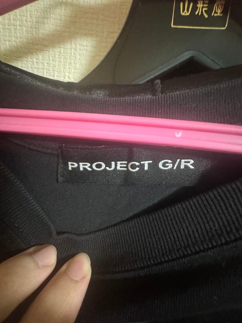 トップス project gr DURAG T-SHIRT / BLK size1