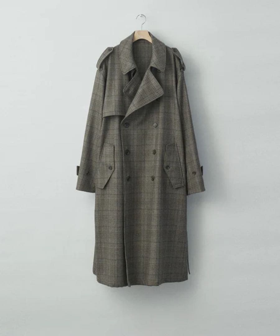 ジャケット・アウター 22AW stein OVERSIZED TRENCH COAT