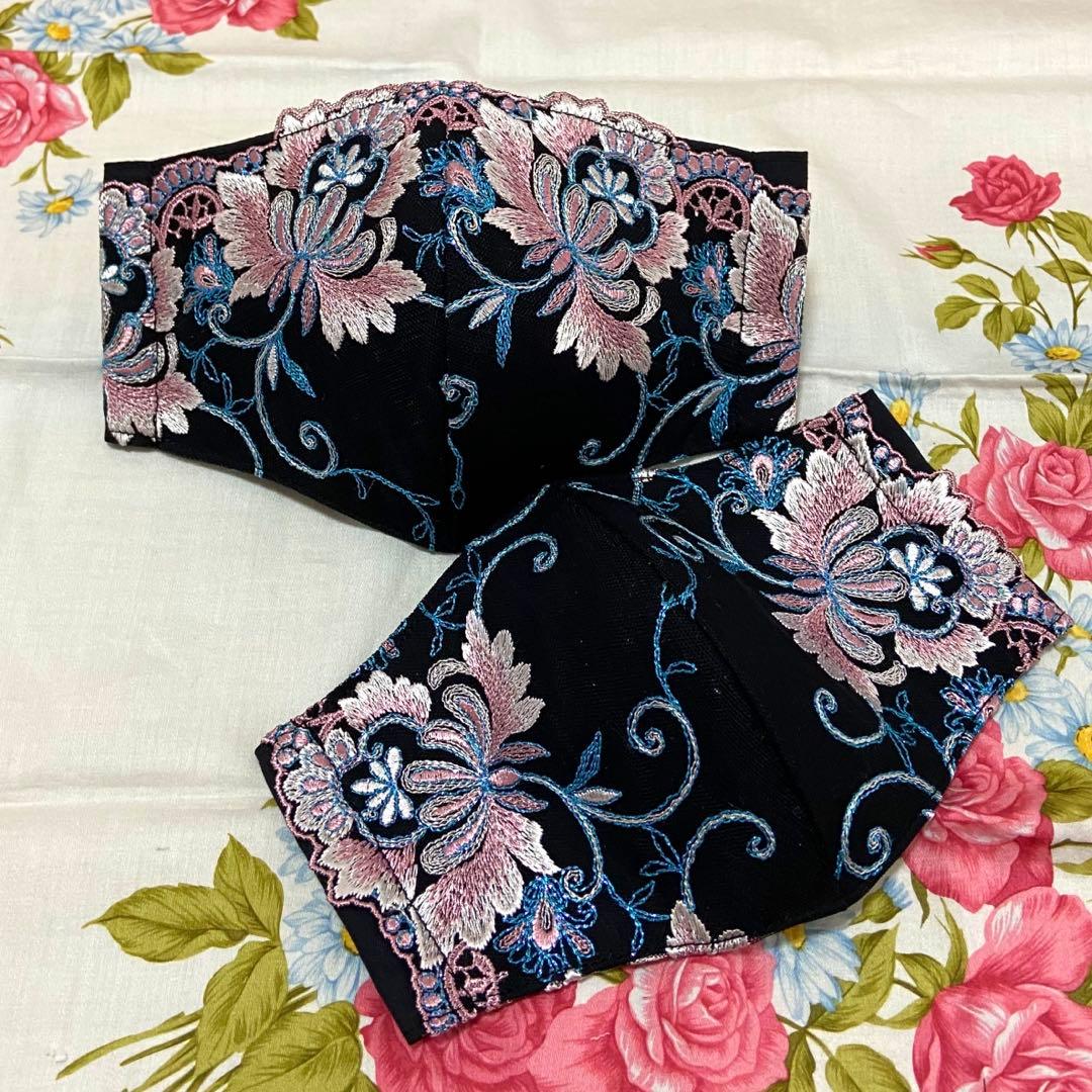 [ちびくろ]ハンドメイドマスク