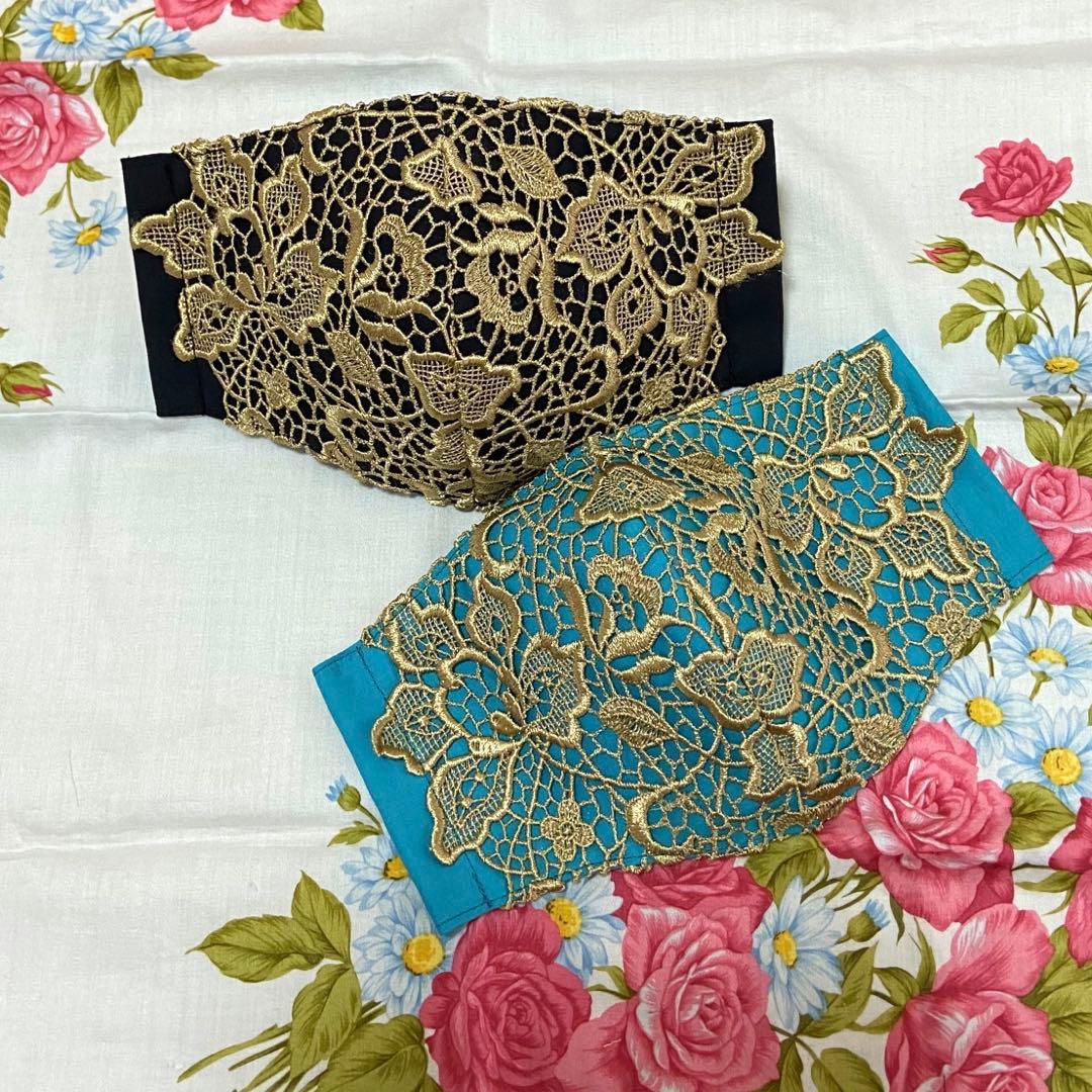 [ちびくろ]ハンドメイドマスク