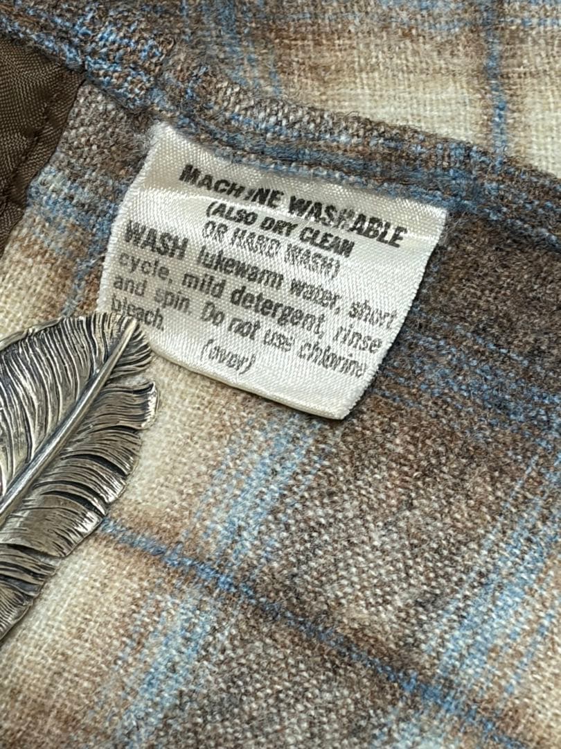 ペンドルトン PENDLETON ウールシャツ 70s チェック オンブレ