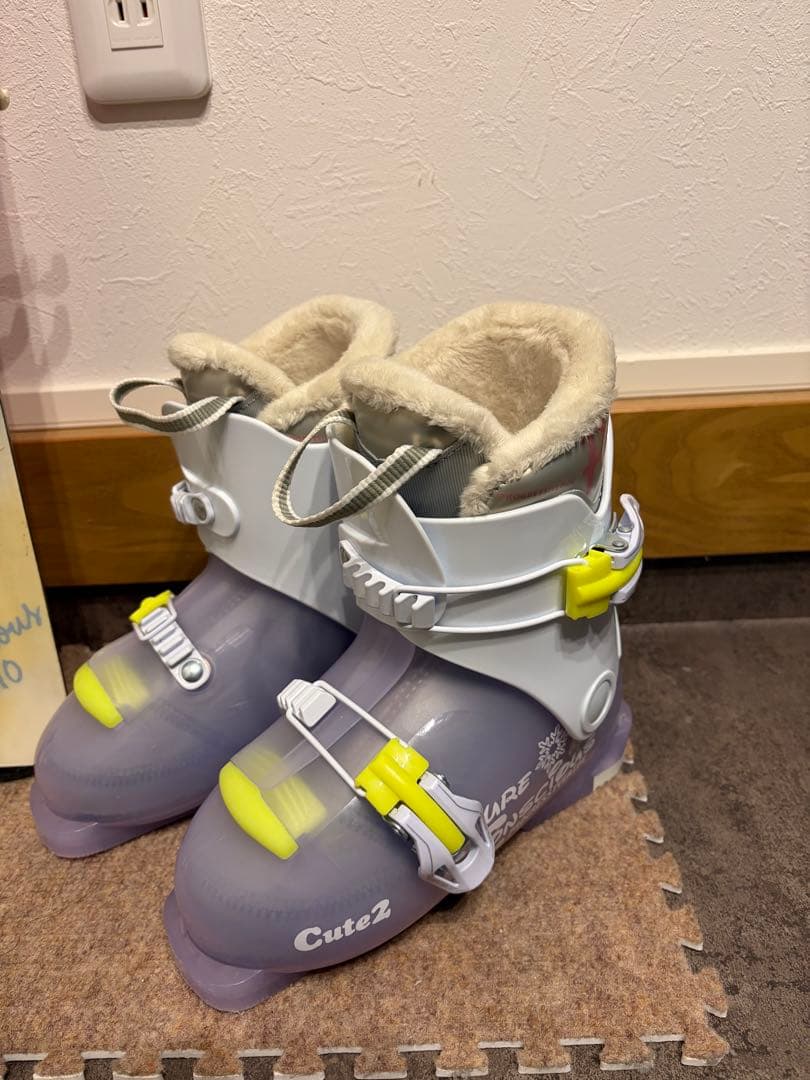 ★女の子用 4点セット メンテナンス.HOTWAX済★ salomon head