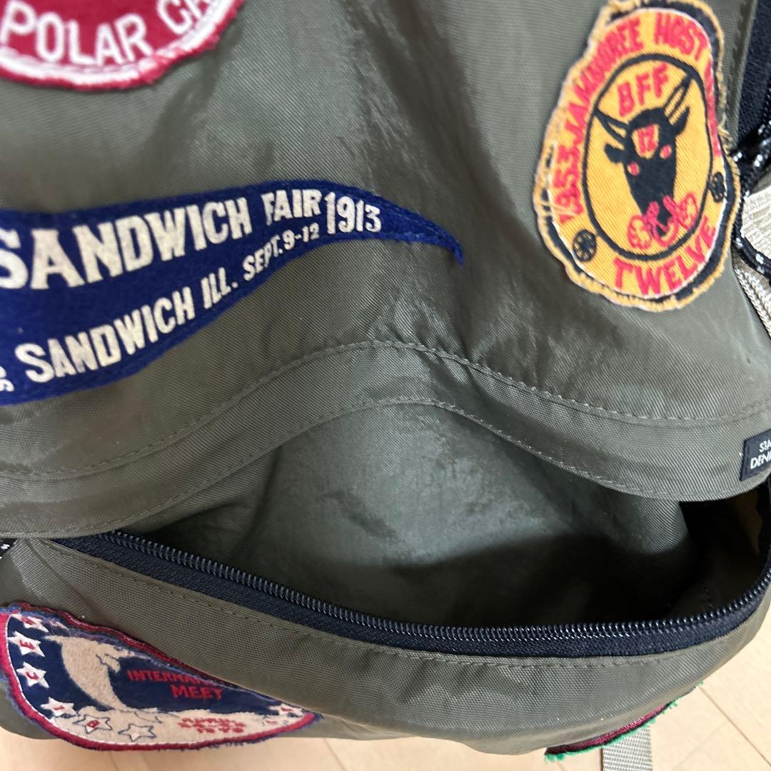 【denim&dungaree】リュック M イルカ ワッペン