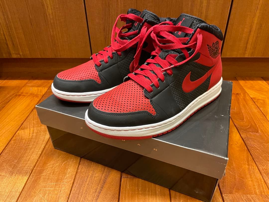 Nike Air Jordan 1 Alpha 黒赤