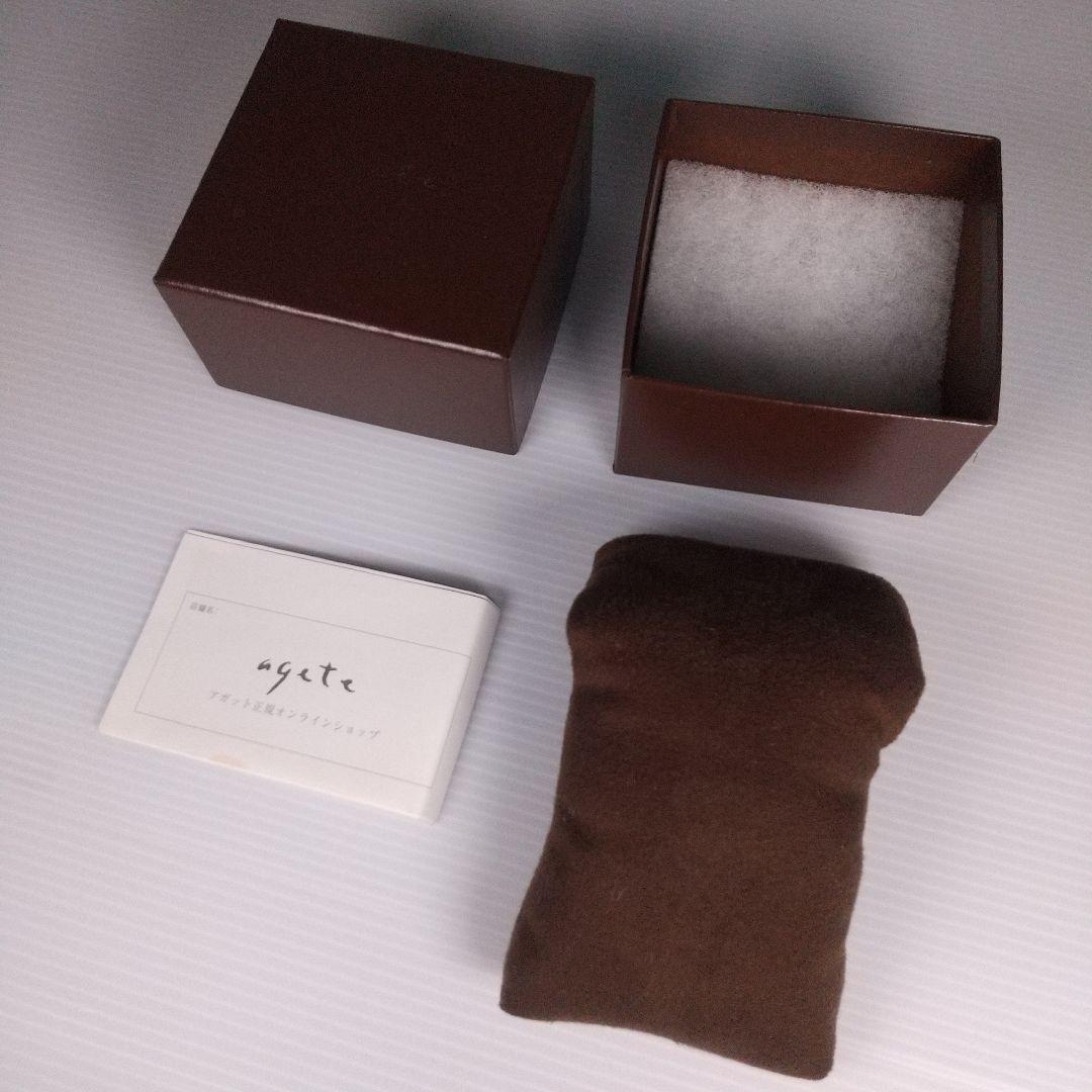 ✨極美品✨ageteアガット ソーラー 金 ゴールドラウンド腕時計レディース