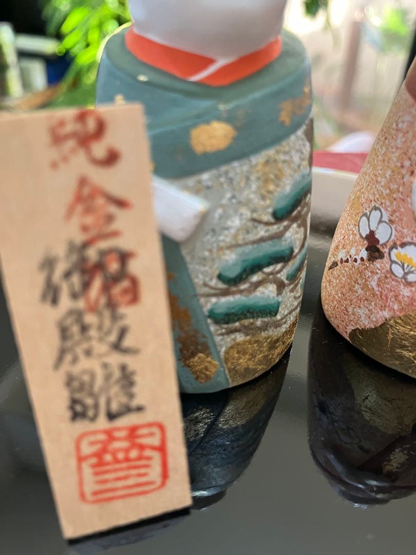 【 純金箔 】 雛人形◆小田益三作 御殿雛 京陶人形 金彩御殿雛 陶器製
