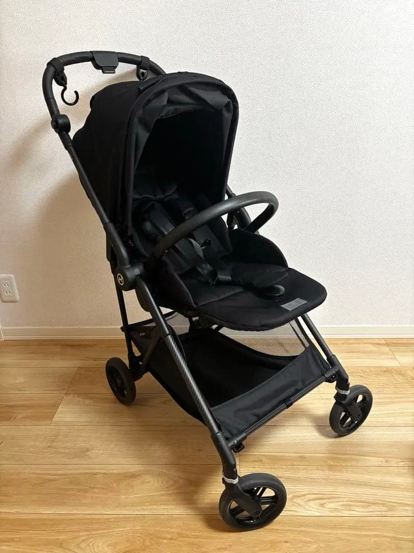 【美品】サイベックス メリオカーボン ベビーカー　cybex ブラック