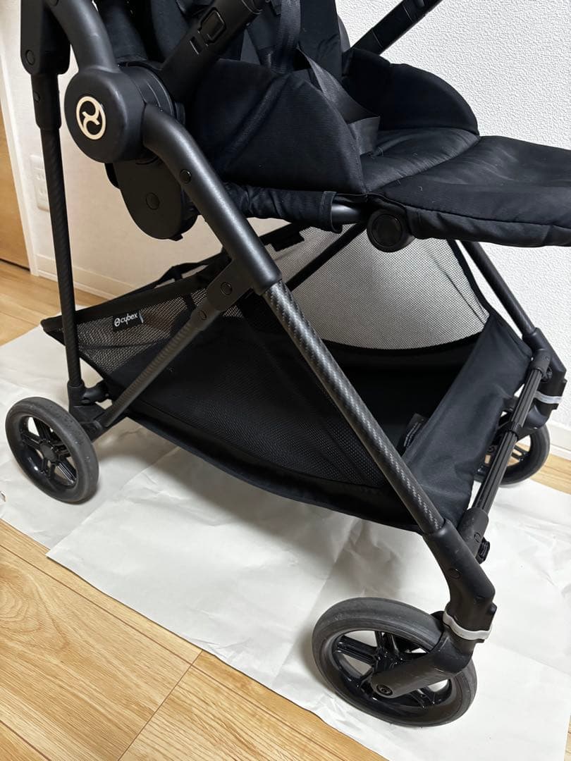 【美品】サイベックス メリオカーボン ベビーカー　cybex ブラック