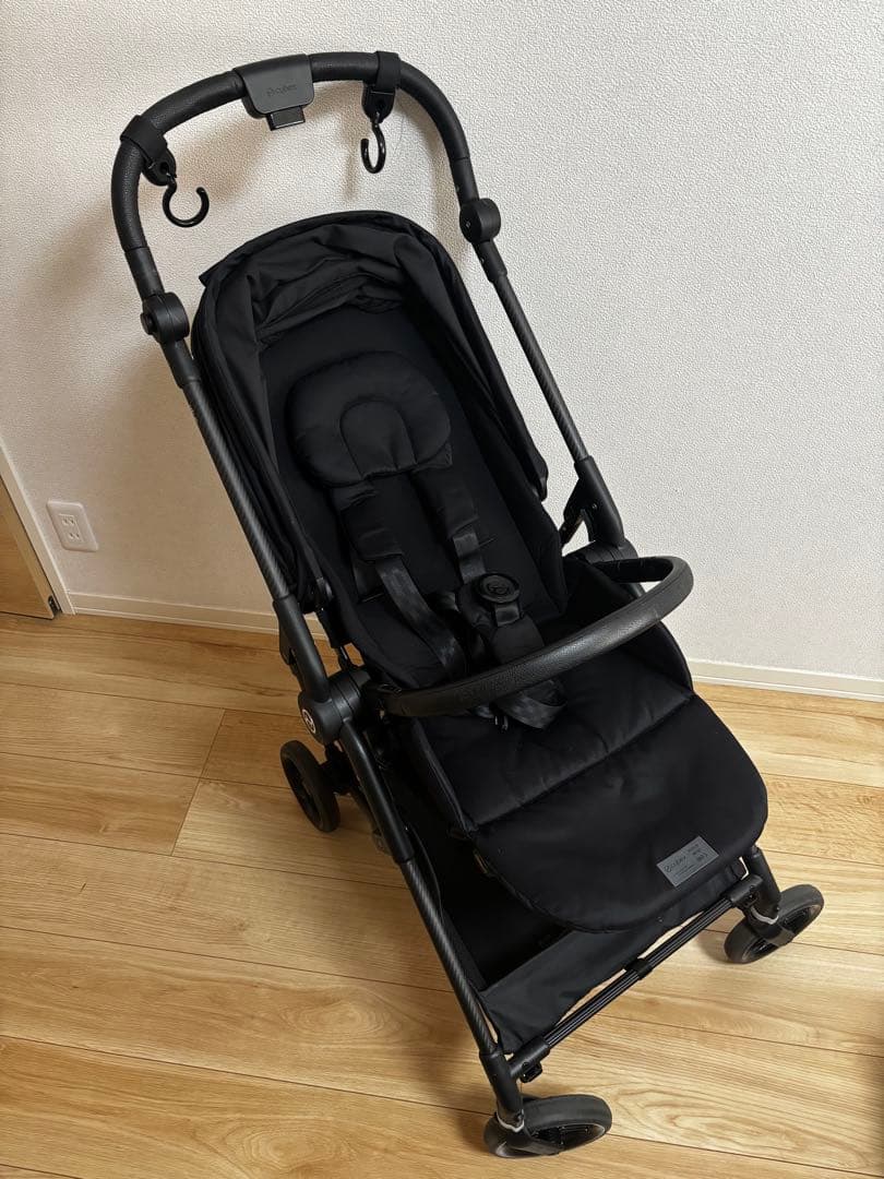 【美品】サイベックス メリオカーボン ベビーカー　cybex ブラック