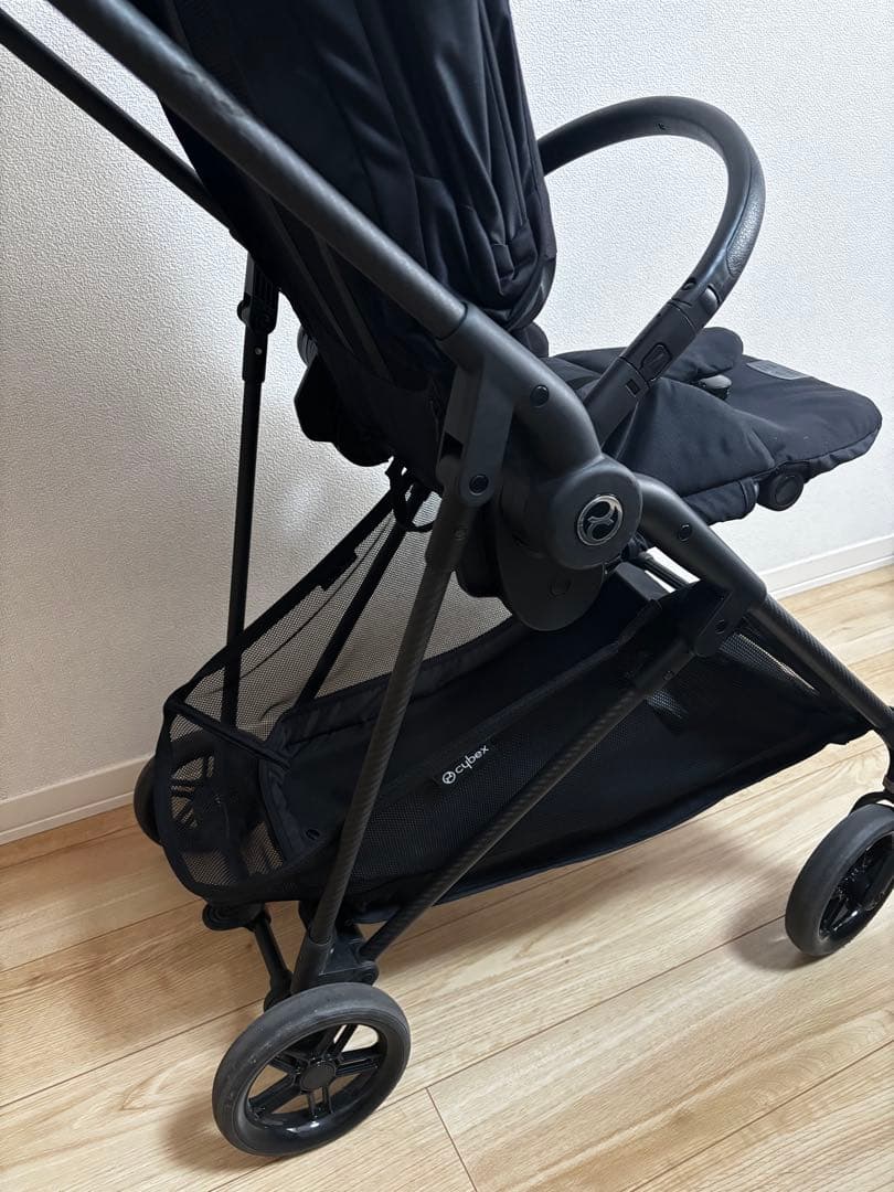 【美品】サイベックス メリオカーボン ベビーカー　cybex ブラック
