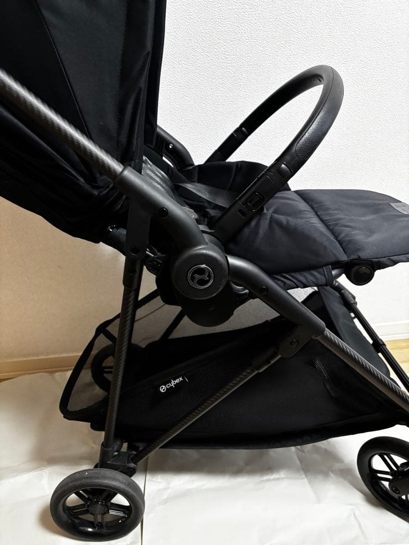【美品】サイベックス メリオカーボン ベビーカー　cybex ブラック