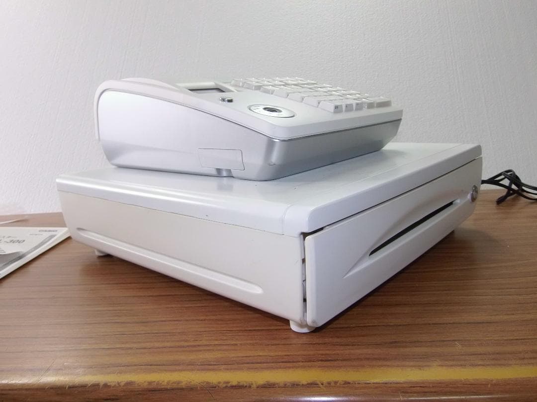 CASIO TE-340-WE 電子レジスター 設定無料 25041801