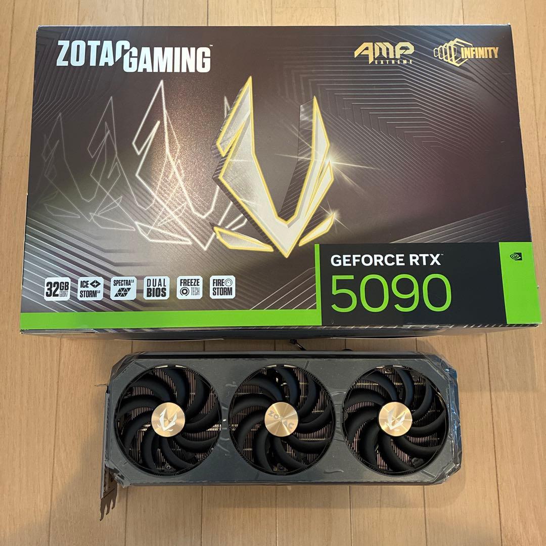 グラフィックボード　グラボ 5090 ヒートシンク　ファン　など