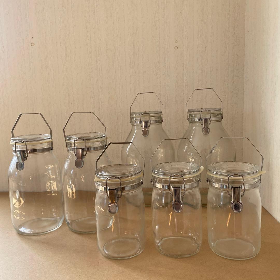 保存瓶 密閉瓶 7セット