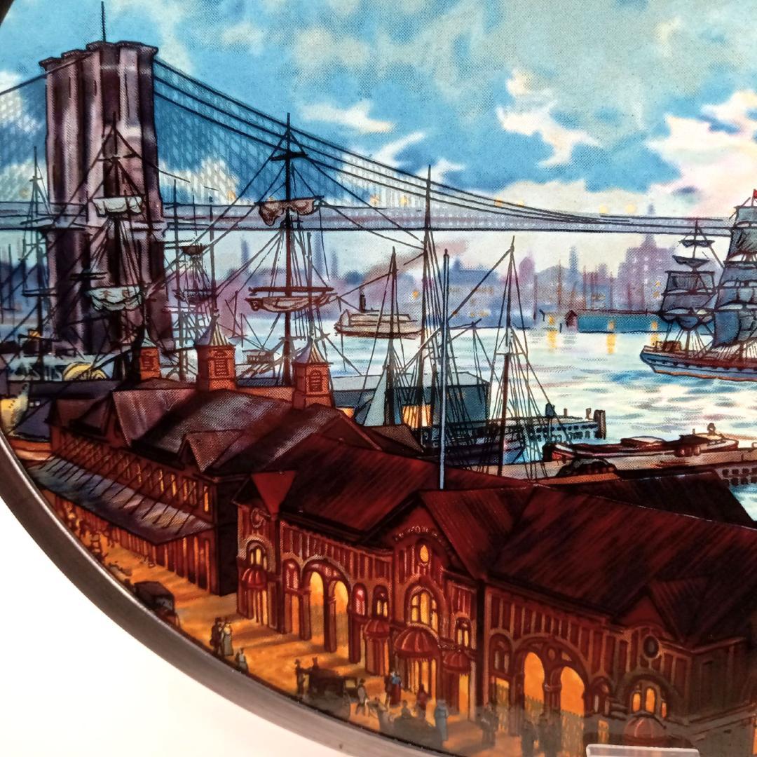 アメリカ ニューヨーク ステンドグラス ブルックリン橋グラスマスターズ社ブリッジ