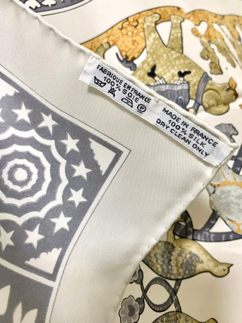 オーママ【未使用】HERMES カレ 90　古き良きアメリカ