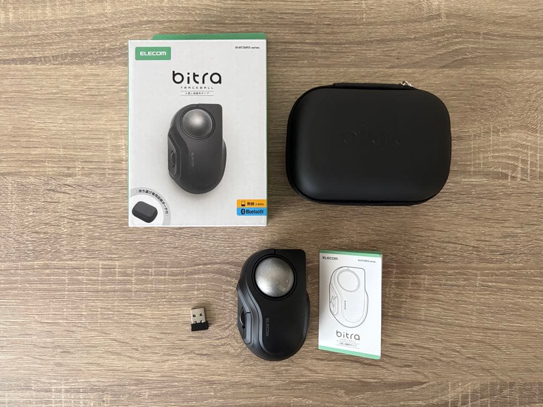エレコム トラックボールマウス bitra Bluetooth 静音