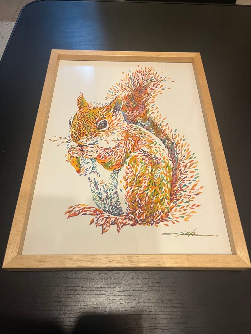 ニホンリス　　原画　作品名タケダヒロキ