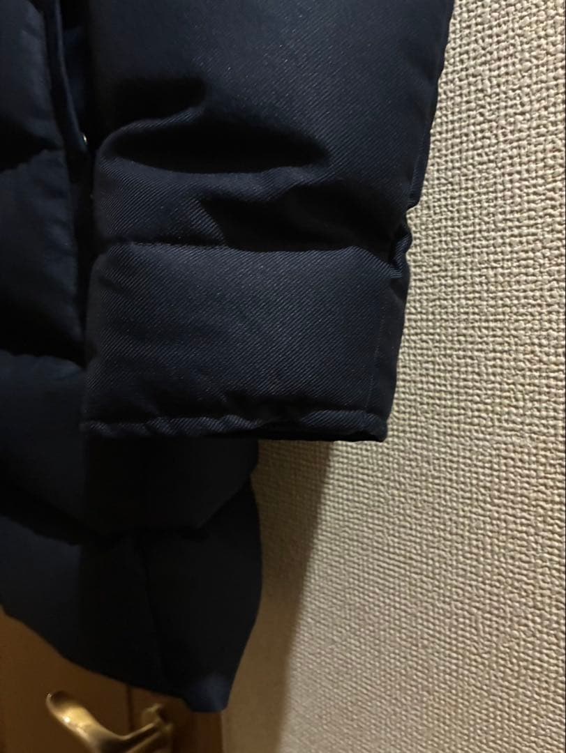 PYRENEX ネイビー フェニックスダウンジャケット 36 ロングダウン