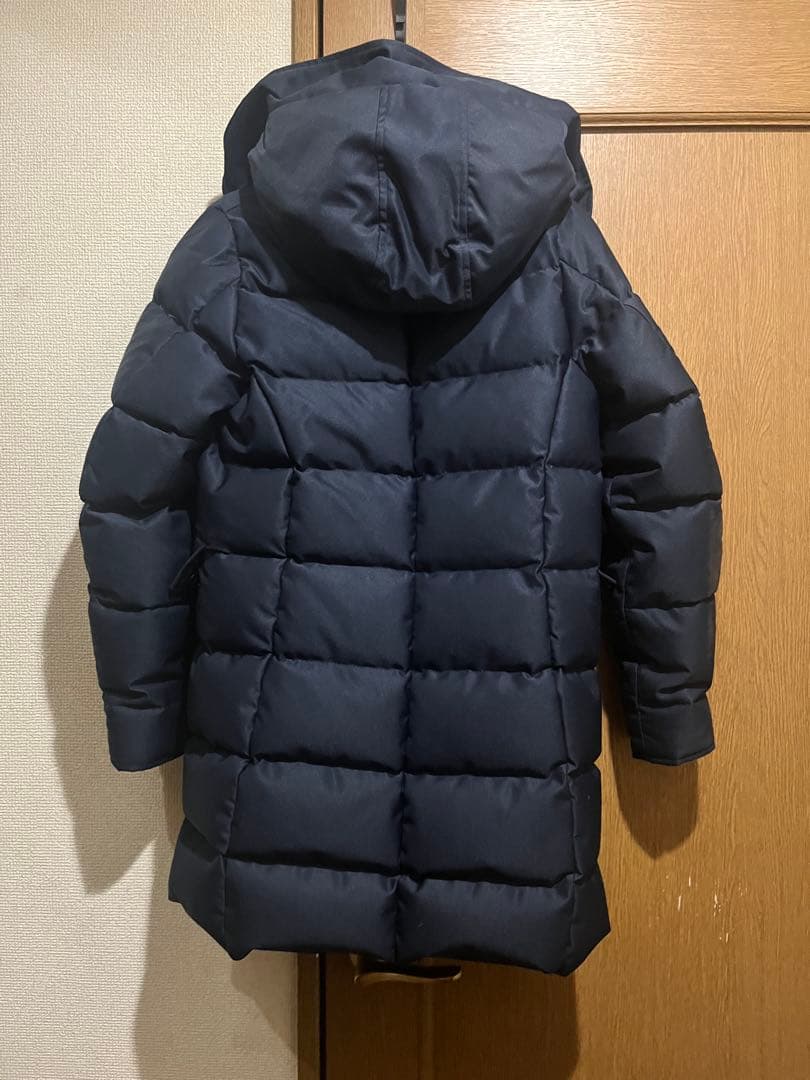 PYRENEX ネイビー フェニックスダウンジャケット 36 ロングダウン