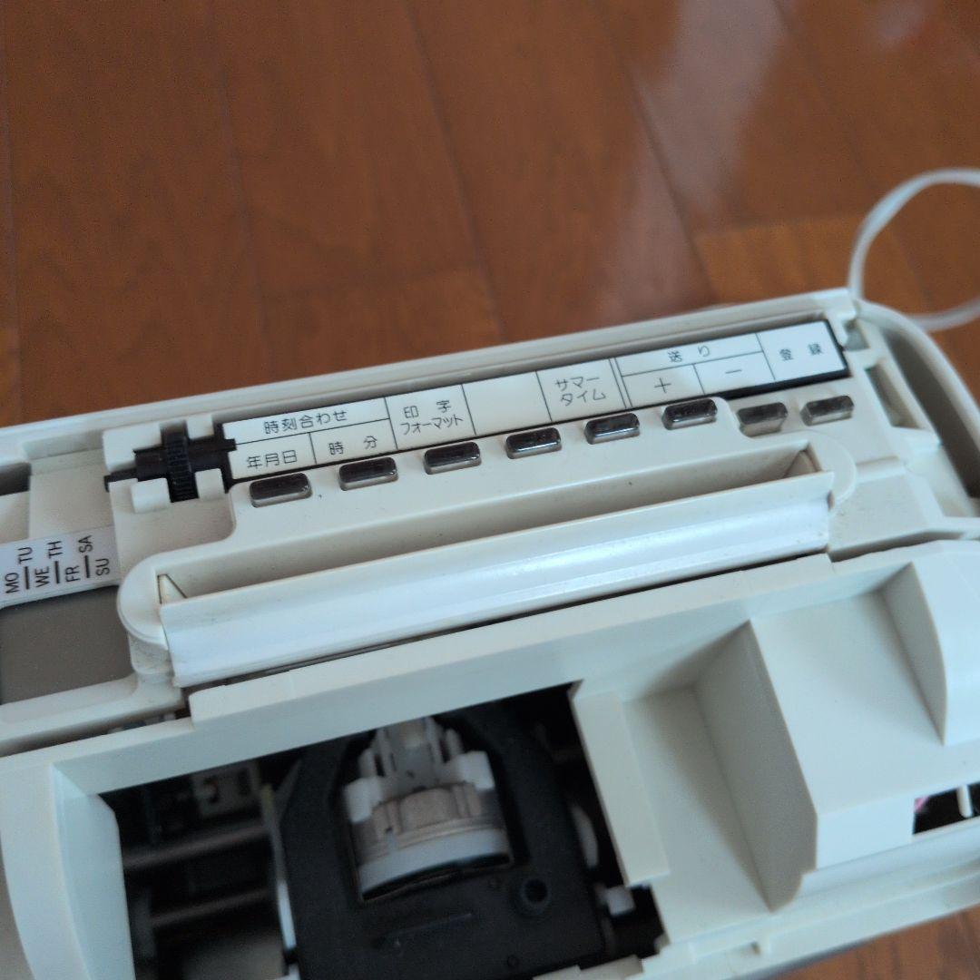 AMANO BX 2000 電子タイムレコーダー
