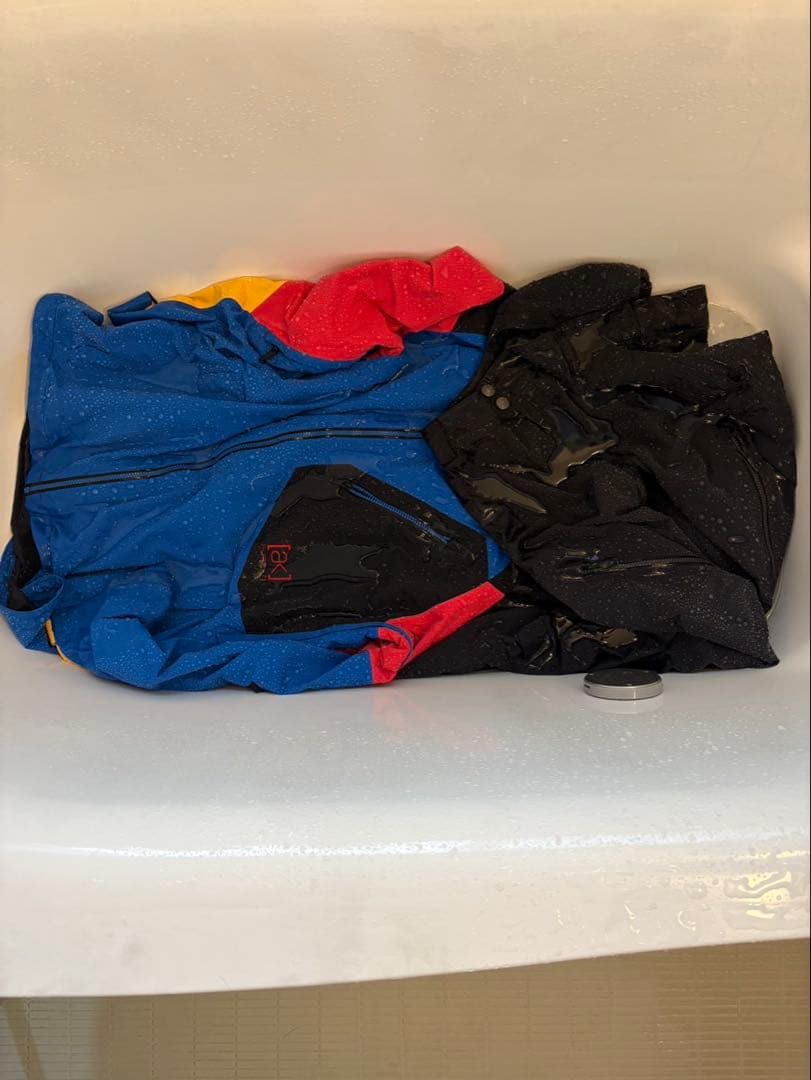 バートンak スノーボードウェア　セットアップ Mサイズ　ホームクリーニング済