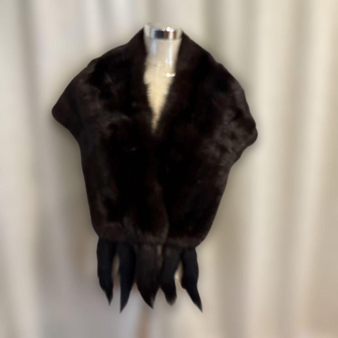 ロシアンセーブル　フリンジ付き　SOBOL