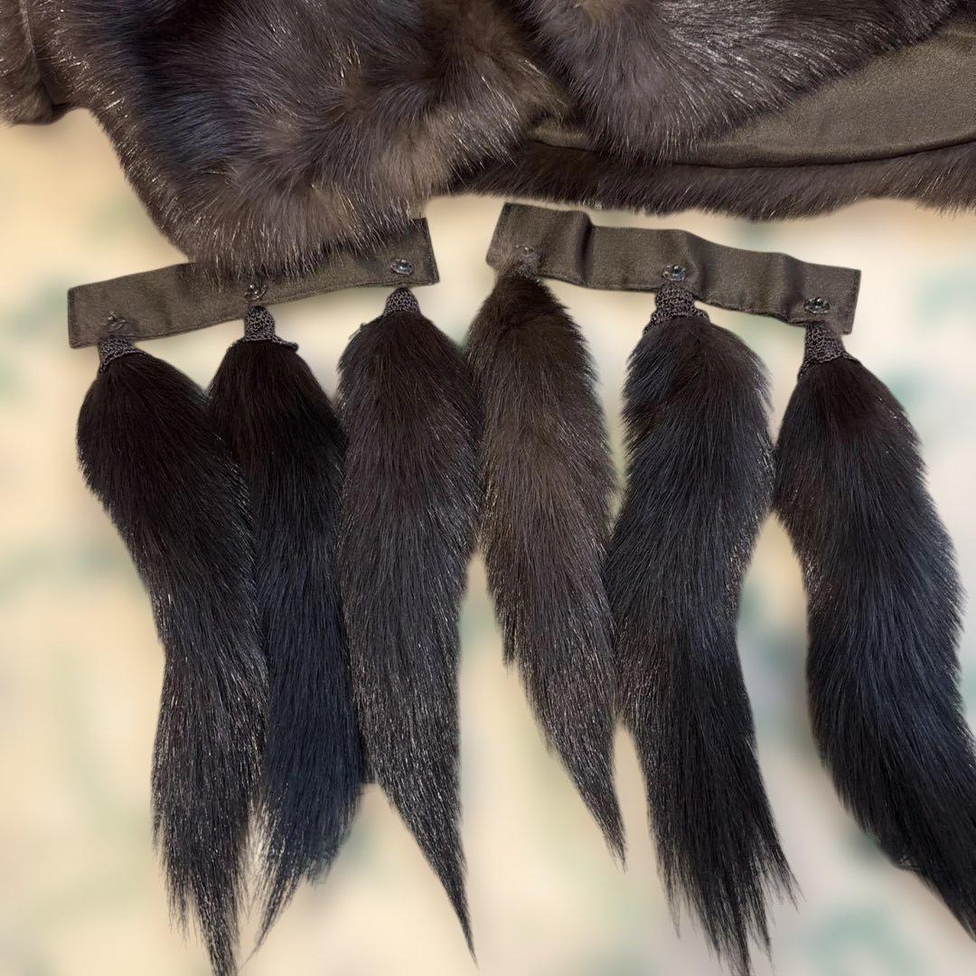 ロシアンセーブル　フリンジ付き　SOBOL