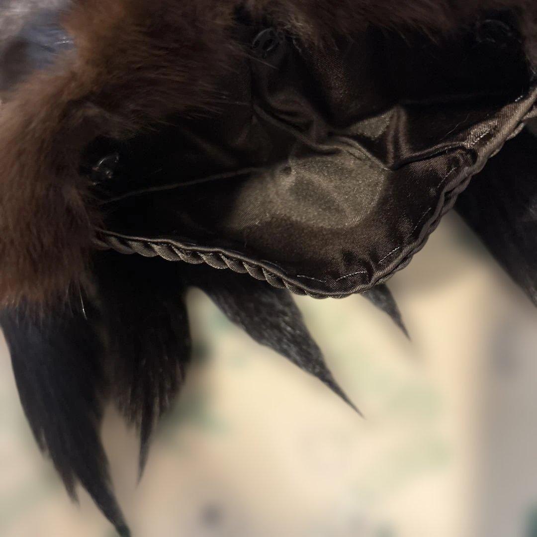 ロシアンセーブル　フリンジ付き　SOBOL