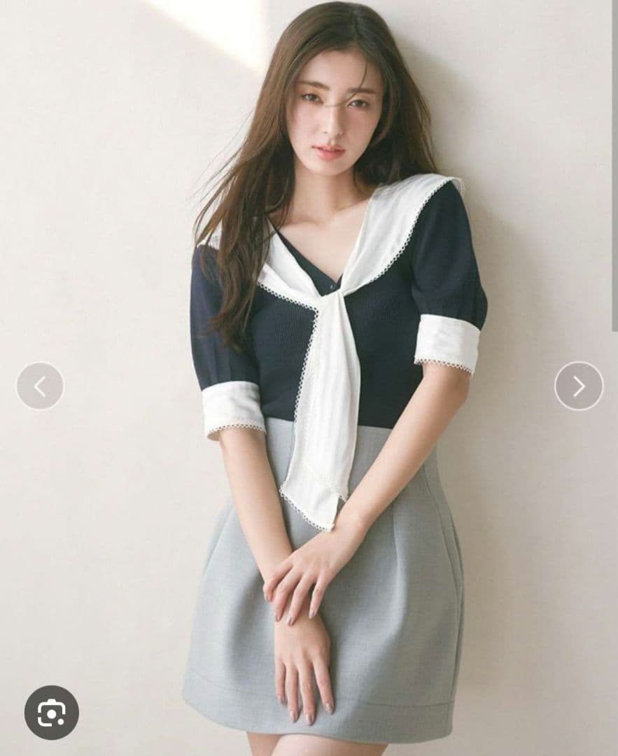 スナイデルSustainableスカーフブラウスドッキングプルオーバ