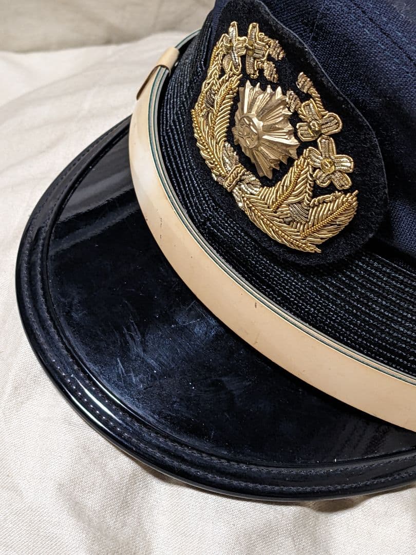 専用　制帽 交通指導員 昭和レトロ　中古　58〜59程