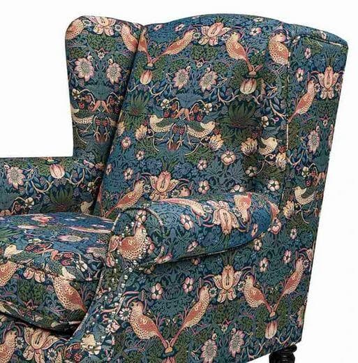 シングルソファ いちご泥棒 ジェニファーテイラー 36029AC-VI02