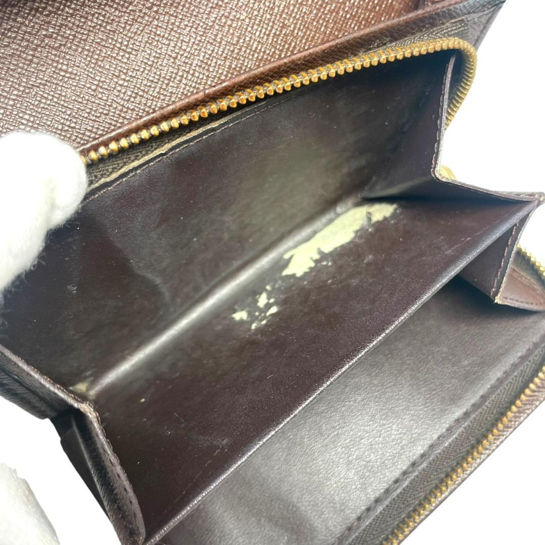 【激レア/廃盤品】 ルイヴィトン ポルトフォイユ トレゾール ダミエ エベヌ