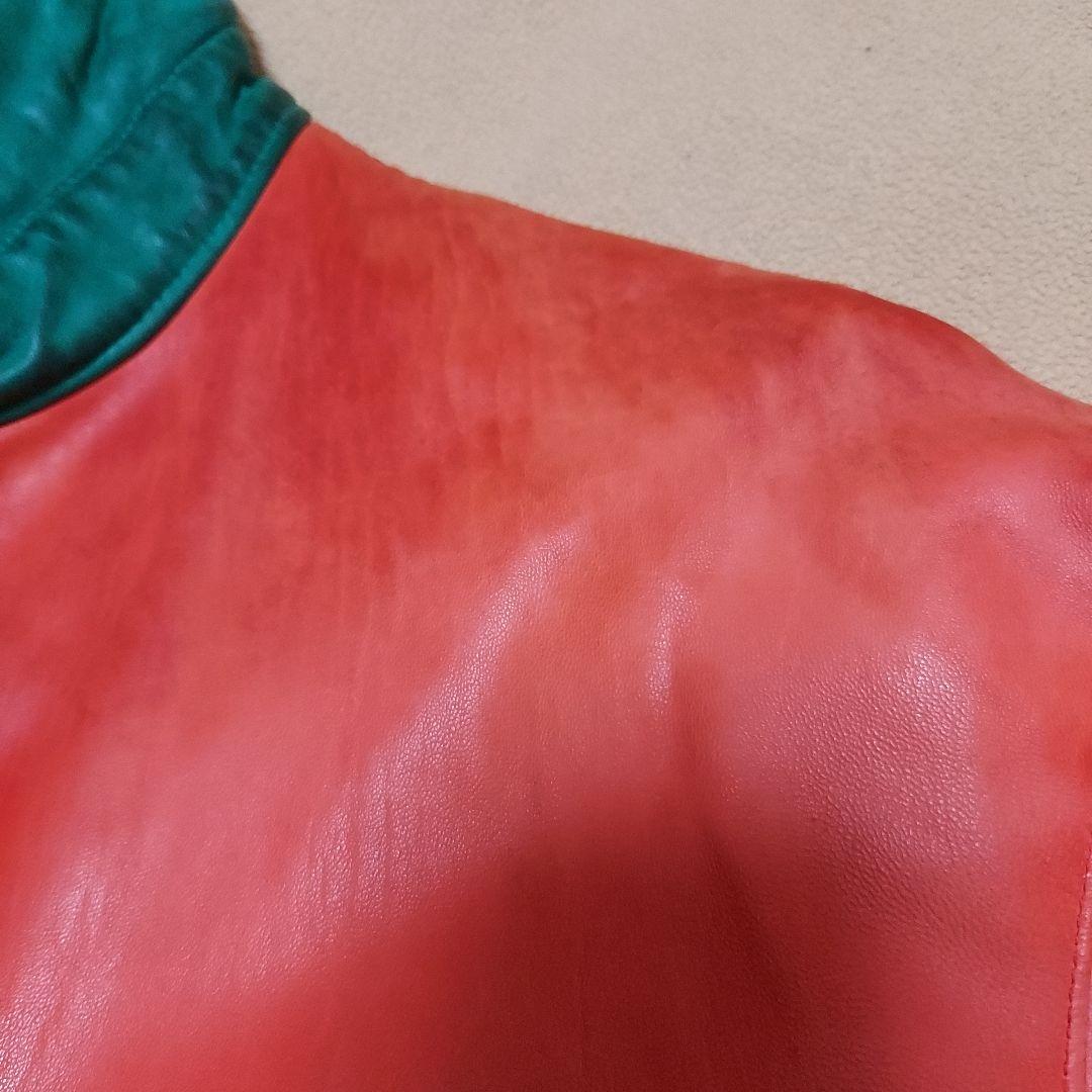 ♥️Ralph Lauren オレンジ レザージャケット