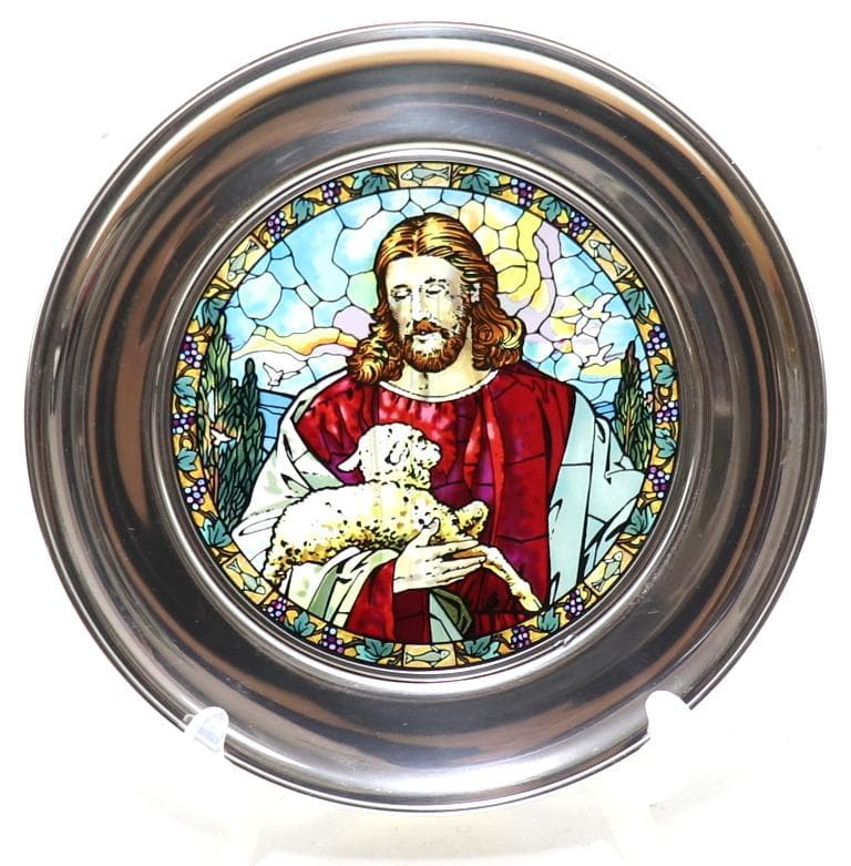 限定生産 ティファニー グッドシェパード ヴィンテージ ステンドグラス 羊飼い