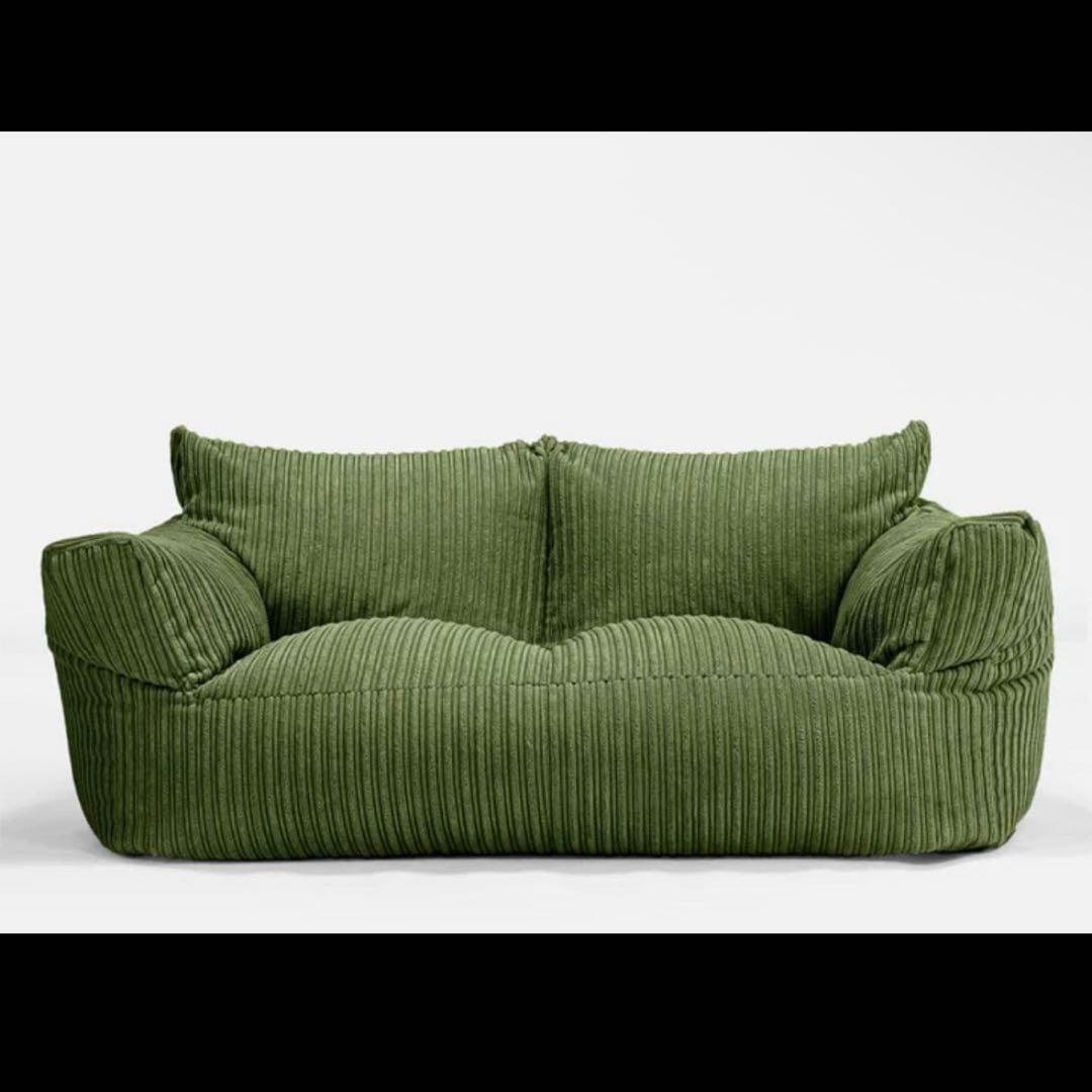 lounge pug オリーブグリーン コーデュロイ ソファ