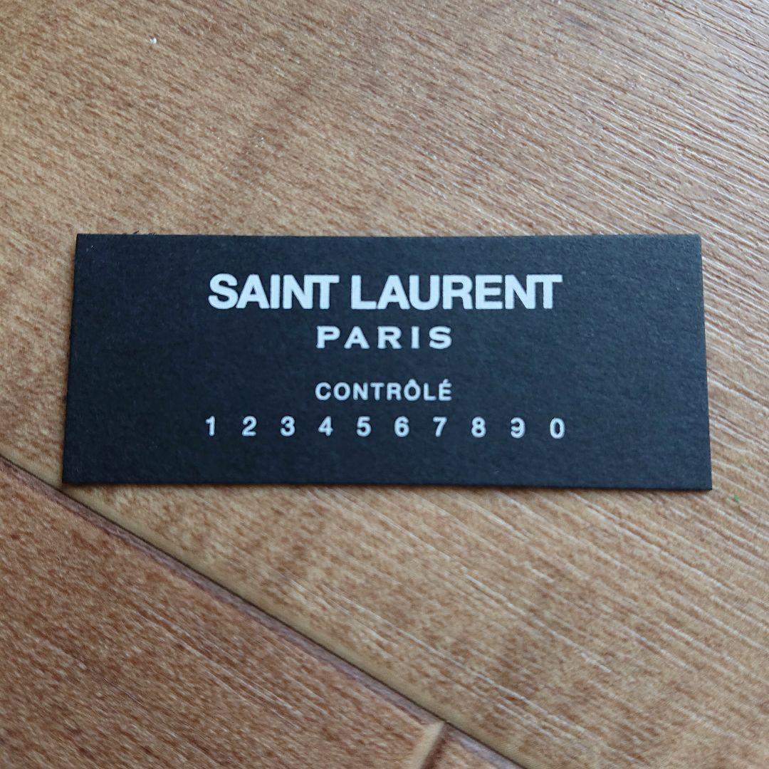 YSLサンローランブラック長財布 コンチネンタルウォレット