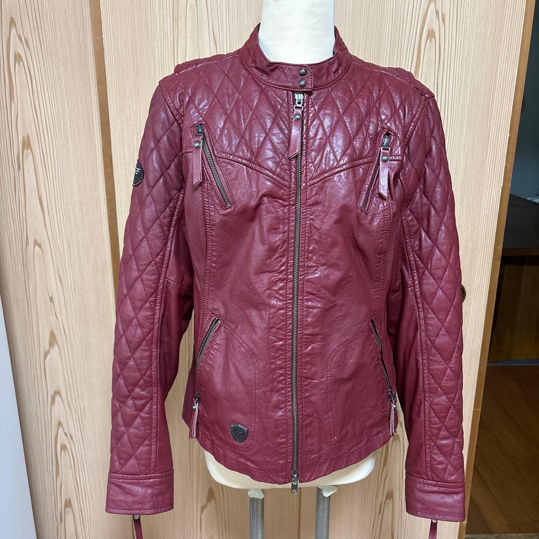 ハーレー★レザーライダースジャケット