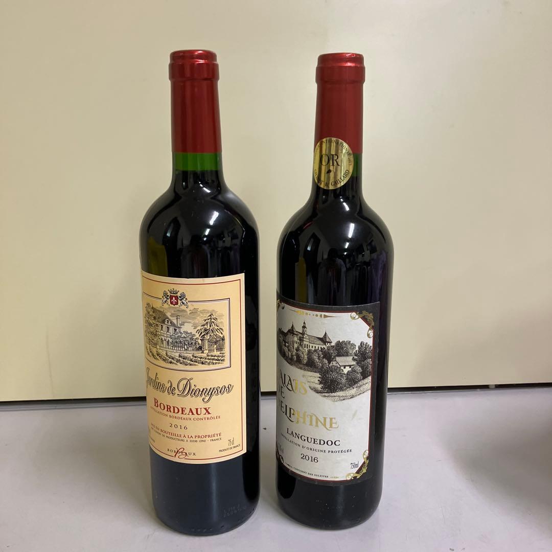 E壁 2016年 赤ワイン 2点セット フランスワイン ボルドー ラングドック