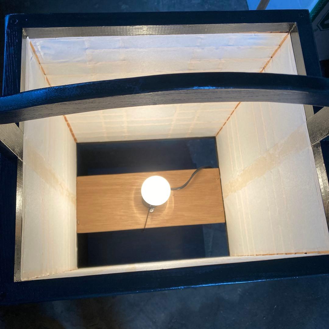 大きい殿様行燈 あんどん 和室 インテリアライト フロアライト 高さ96cm