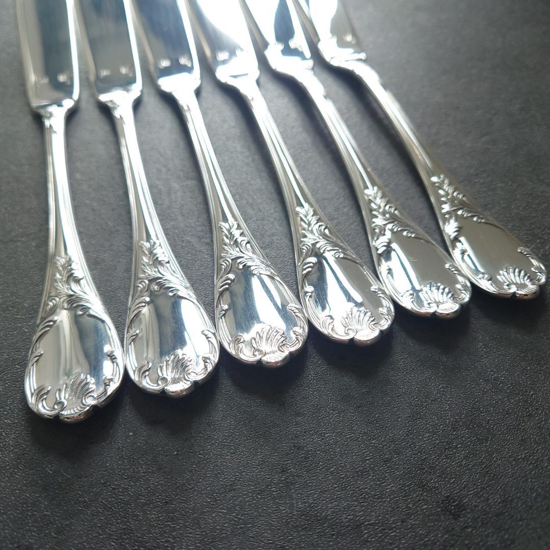 希少 美品 クリストフル マルリー フィッシュナイフ 6点