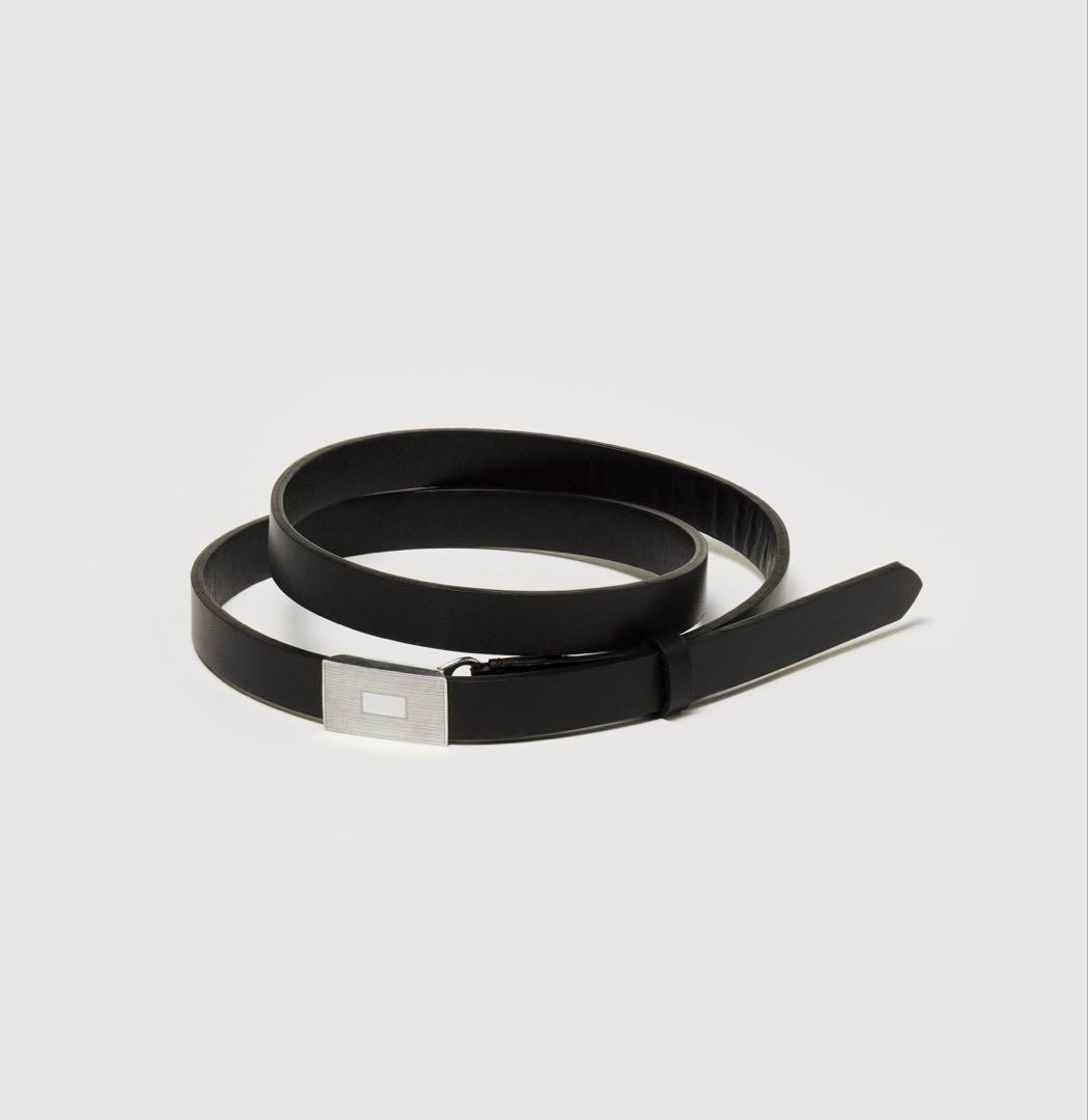 小物 AURALEE LEATHER SLIDE BELT