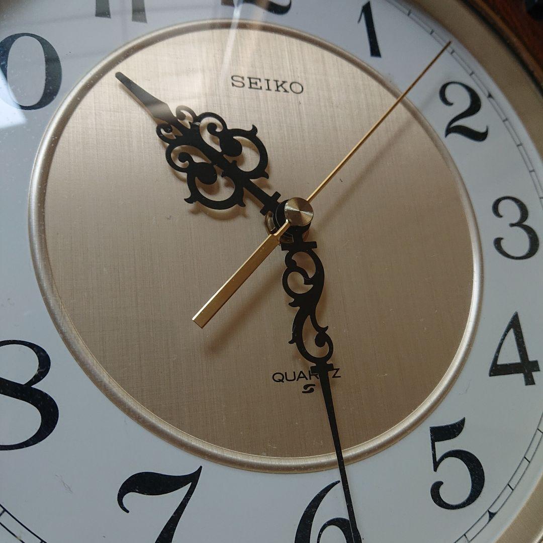 SEIKOクォーツ壁掛け時計アンティーク