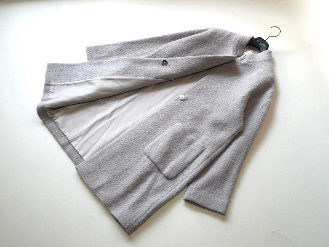 PINORE ピノーレ 定価86,900円 ウール×アルパカ コート 40