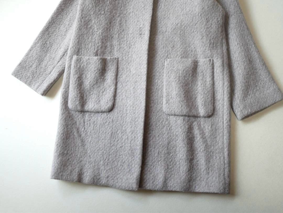 PINORE ピノーレ 定価86,900円 ウール×アルパカ コート 40