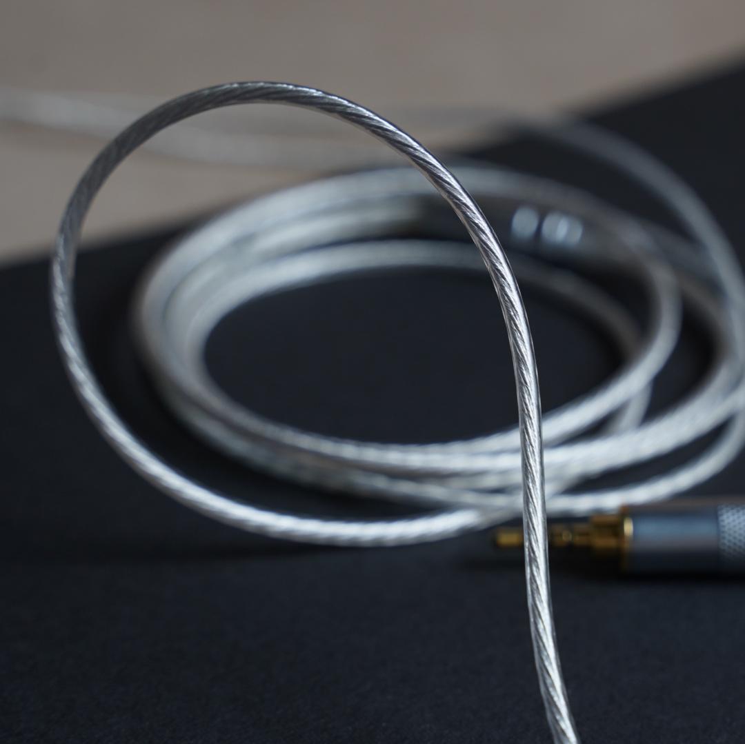 ついに7N 超冷凍製単結晶銅銀メッキ！最高スペックリケーブルMMXC/4.4mm