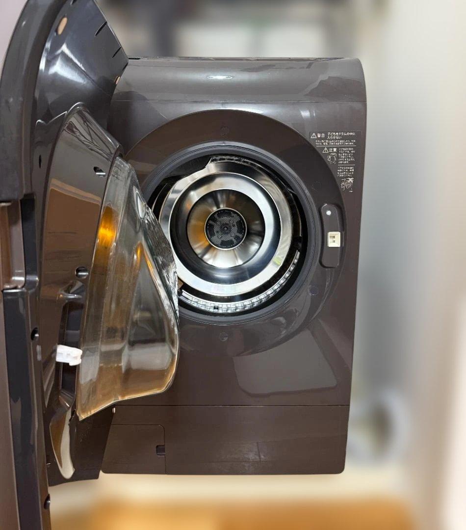 シャープ ドラム式洗濯機 ES-X11B-TL